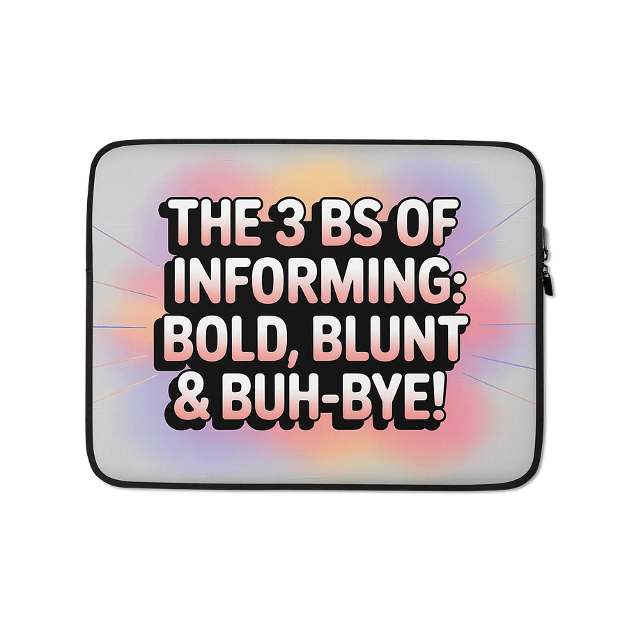 Informing Human Design Manifestor Laptop Sleeve product image (3)
