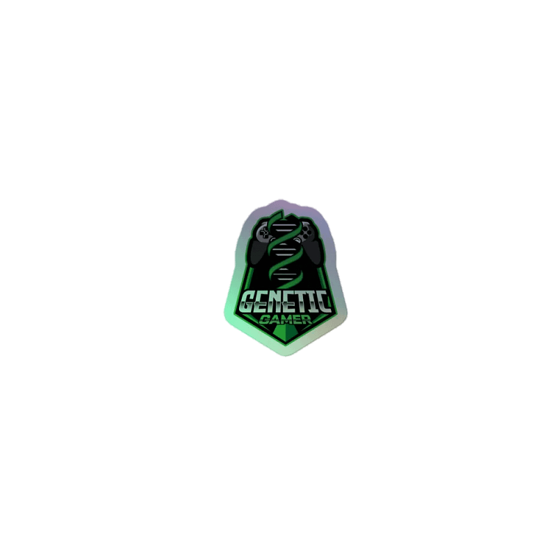 GeneticGamer38 Logo Sticker