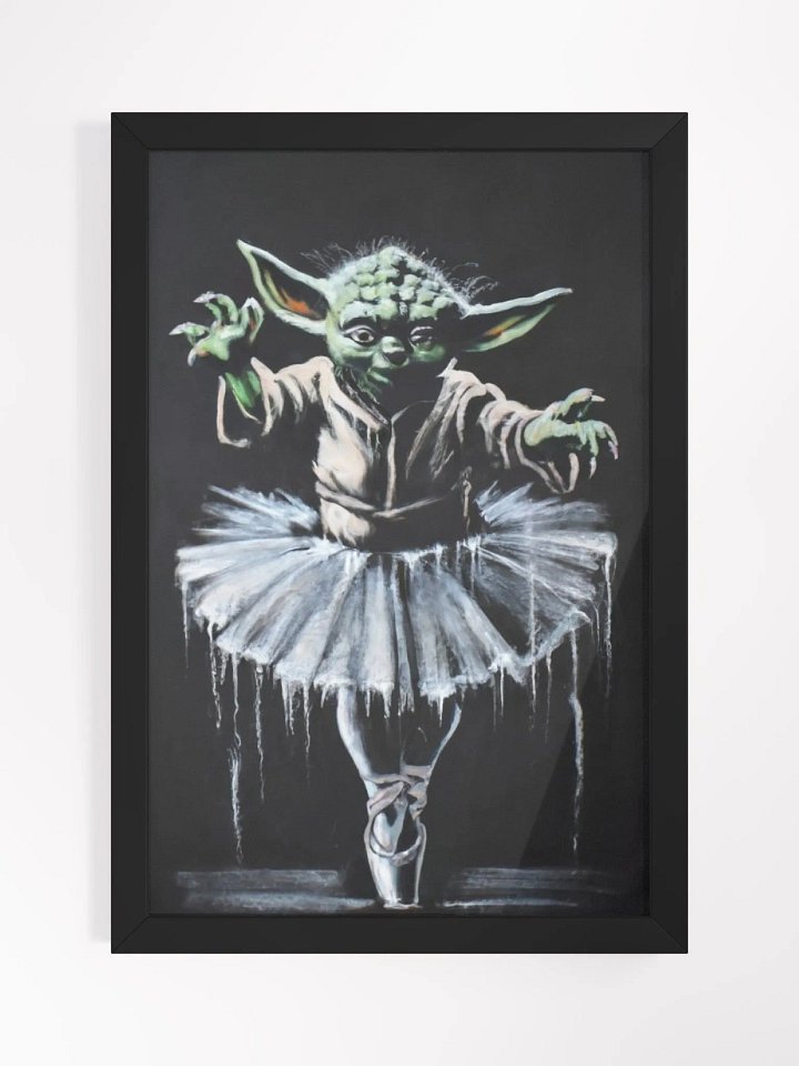 Whimsical Movie Character Popart Dancing In A Tutu product image (2)