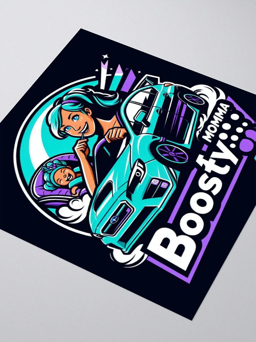 Boosty Drive Kiss Cut Stickers product image (3)