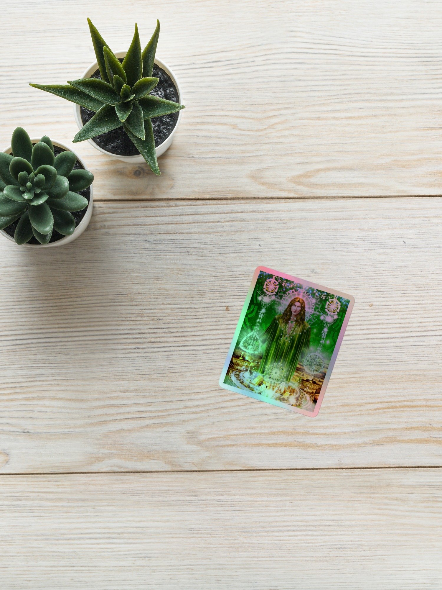 Enlightened Mastery Holographic Kiss-Cut Sticker product image (5)