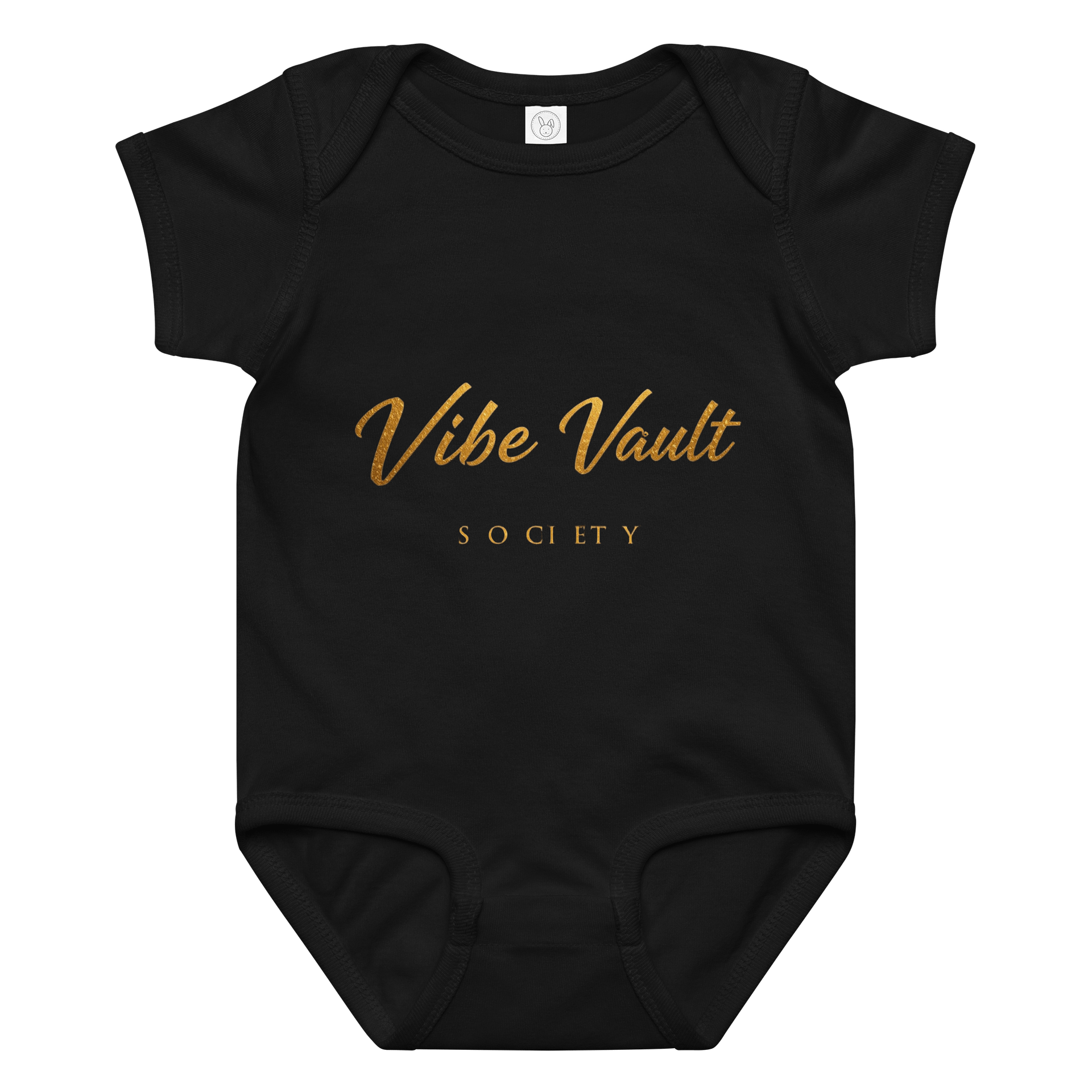Golden Vibe Baby Bodysuit product image (1)