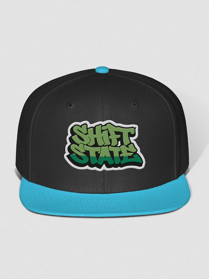 Graffiti Green Snapback: SHIFT STATE product image (11)