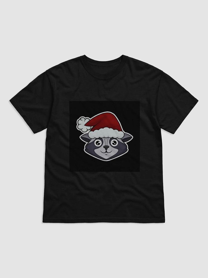 Santa Raccoon Holiday T-Shirt product image (1)