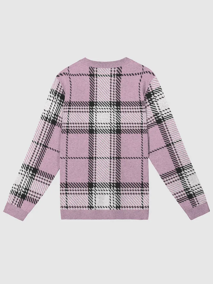 Reindeer Plaid Knit Sweater product image (8)