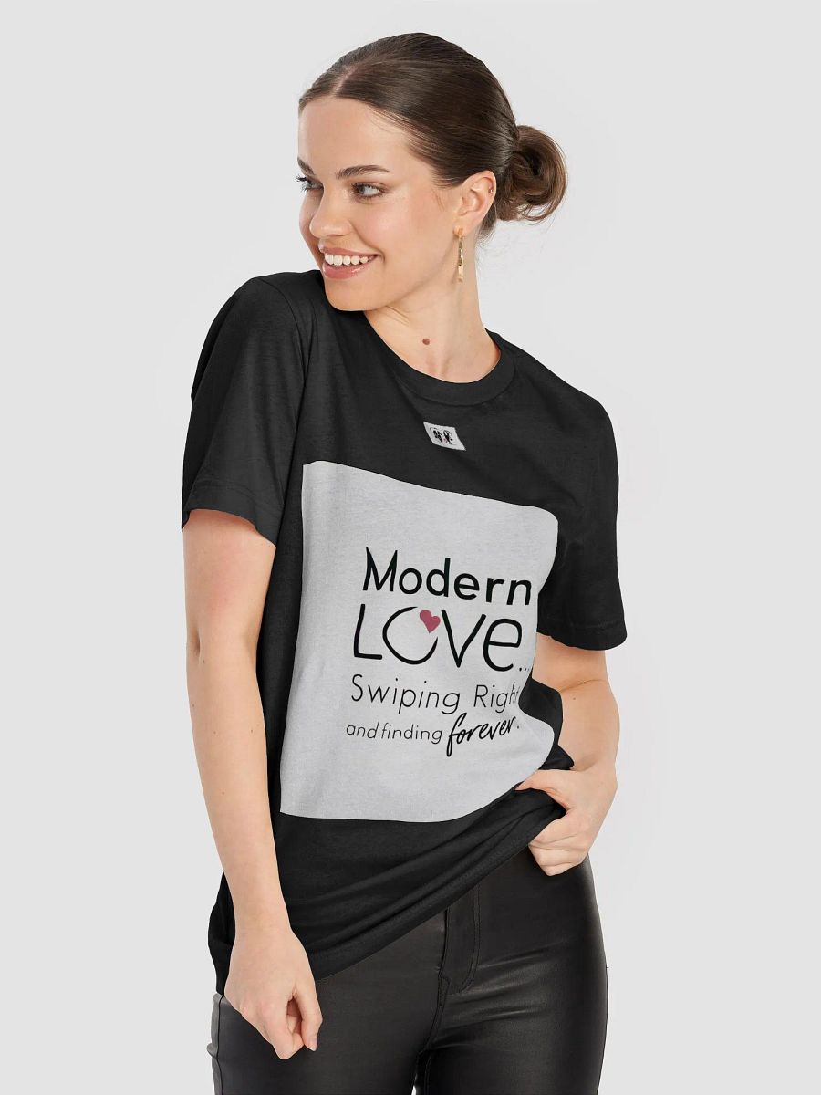 Modern Love Swiping Right Finding Forever Minimal Unisex T-Shirt product image (8)