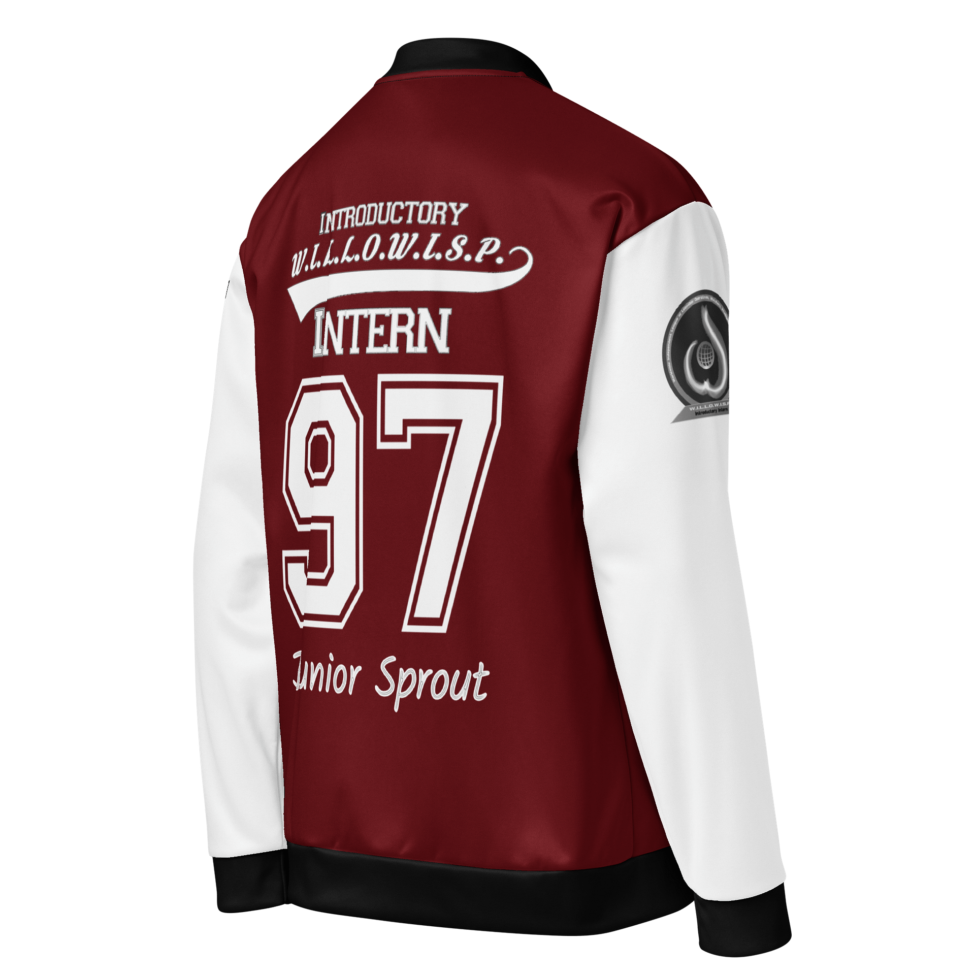 WILLOWISP Intern Varsity Jacket (red) product image (4)