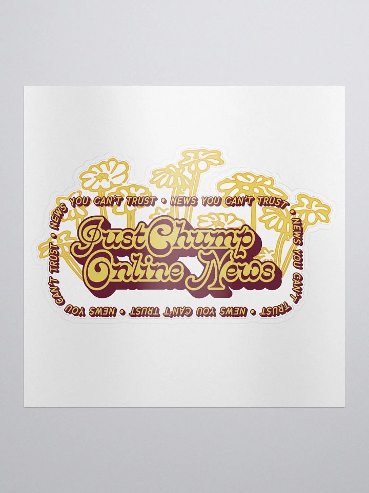 JustChump Online News Sticker product image (1)
