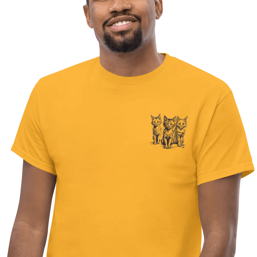 Wild Cats Embroidered T-Shirt product image (8)