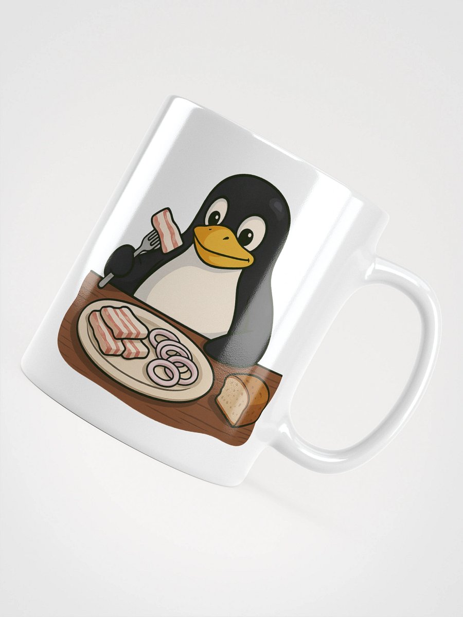 White Mug - Tux's Breakfast product image (4)