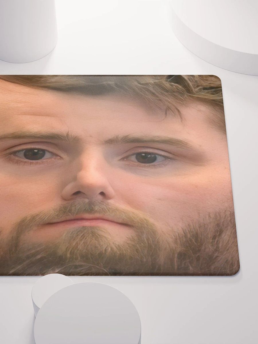 Squished Linus head gaming mousepad product image (5)