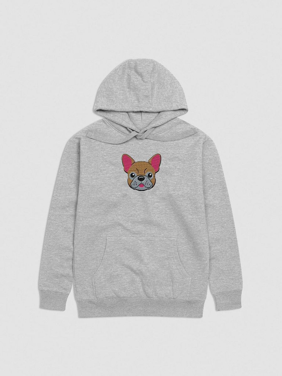 French Bulldog Cartoon Icon Embroidered Unisex Hoodie product image (1)