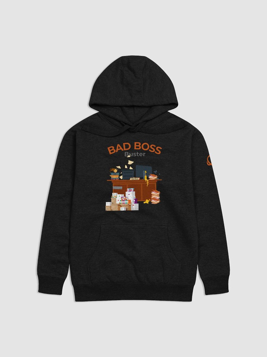 Bad Boss Buster White Logo Unisex Hoodie product image (1)