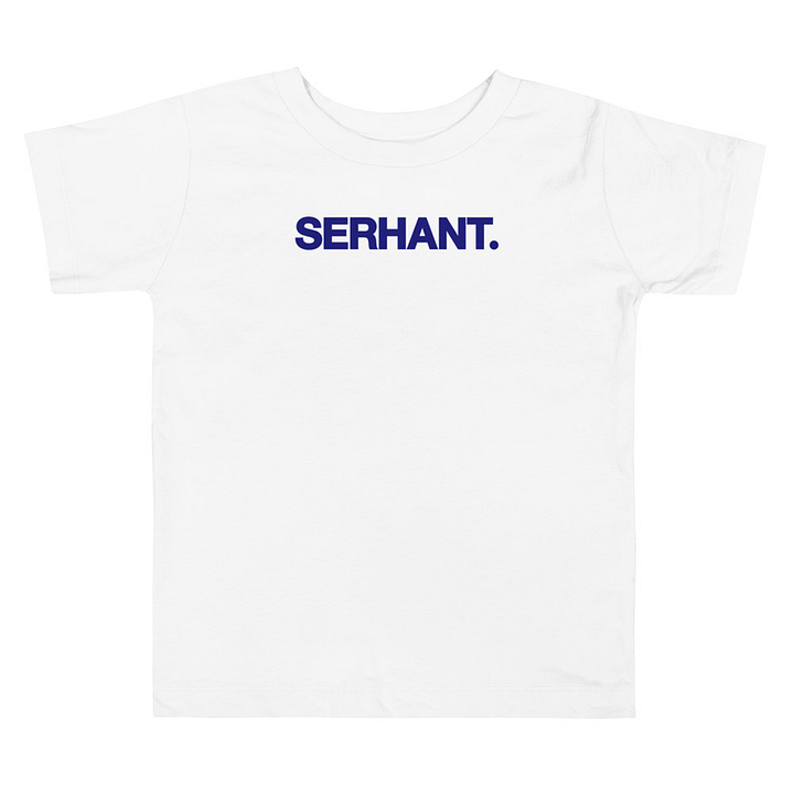 SERHANT. Toddler White T-Shirt product image (1)
