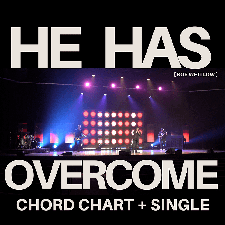 He Has Overcome (Single + Chord Chart) product image (1)