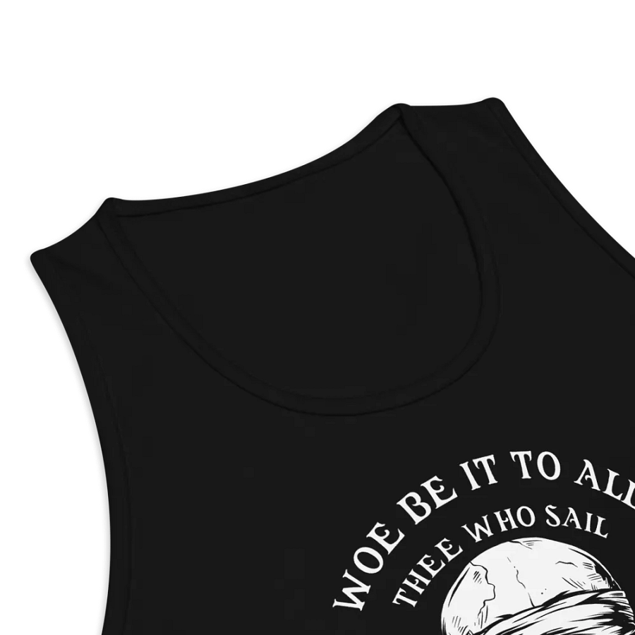 Blind Simon Unisex Tank Top - Blue Infinity product image (11)