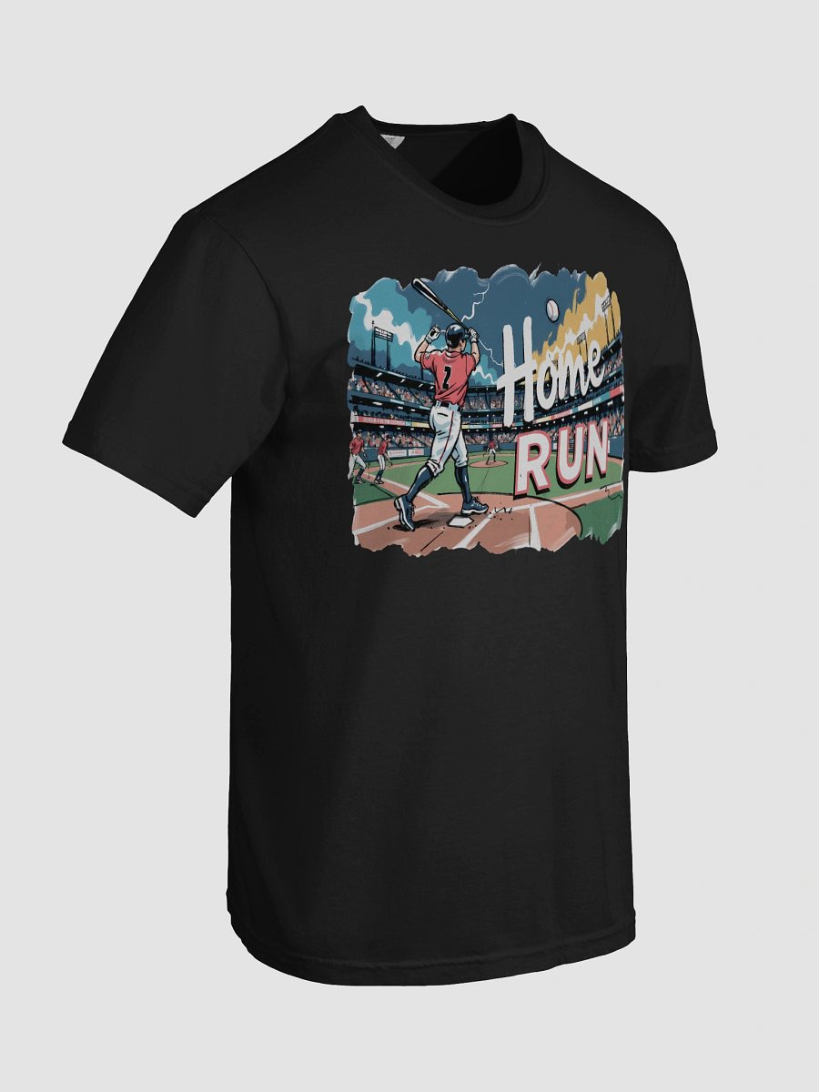Dramatic Baseball Swing: Sunset Home Run T-Shirt product image (85)