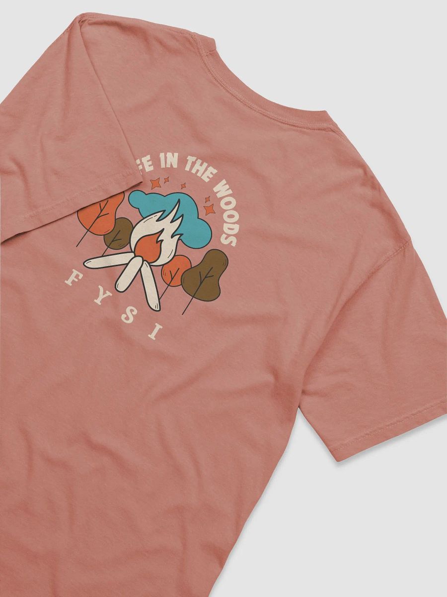 Life in the woods comfort colors organic cotton t-shirt product image (12)
