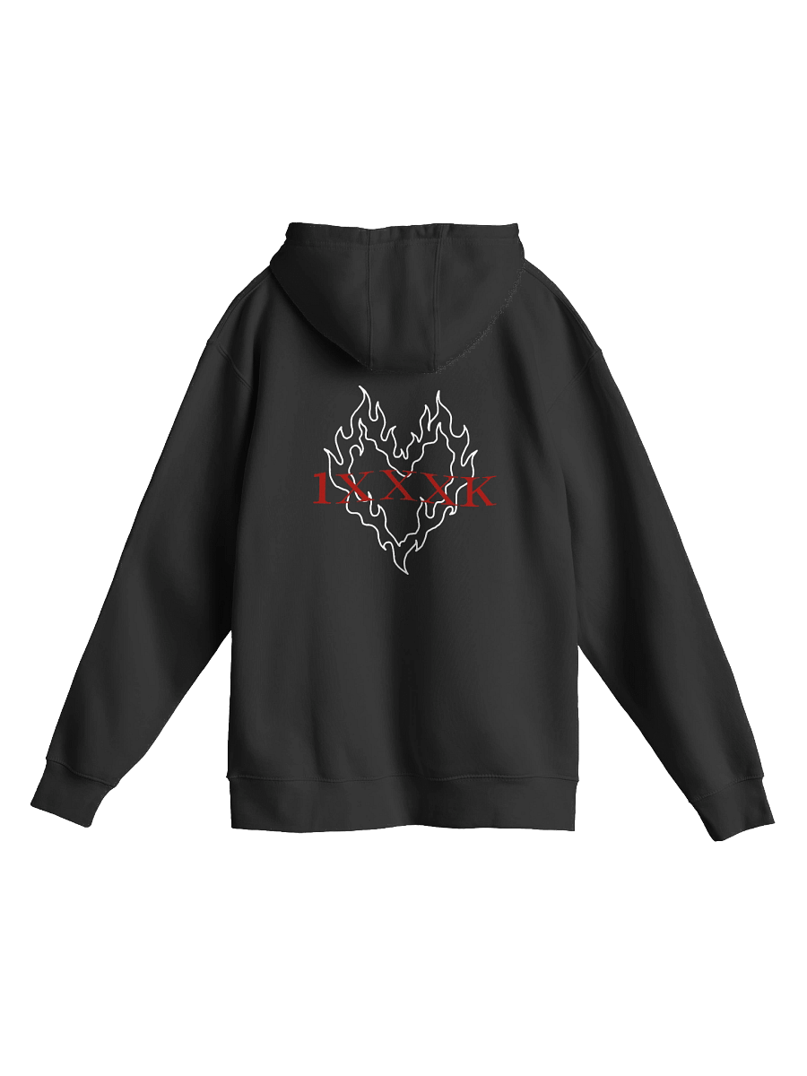 Fiery White Heart | Hoodie product image (1)