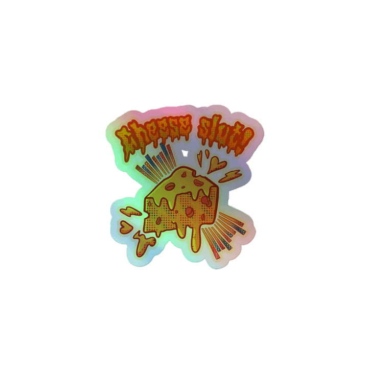 Cheese slut sticker product image (1)