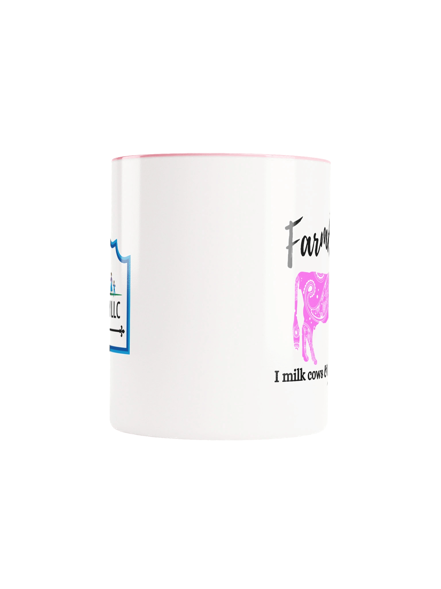 FarmHer Paisley Cow Ceramic Mug product image (5)