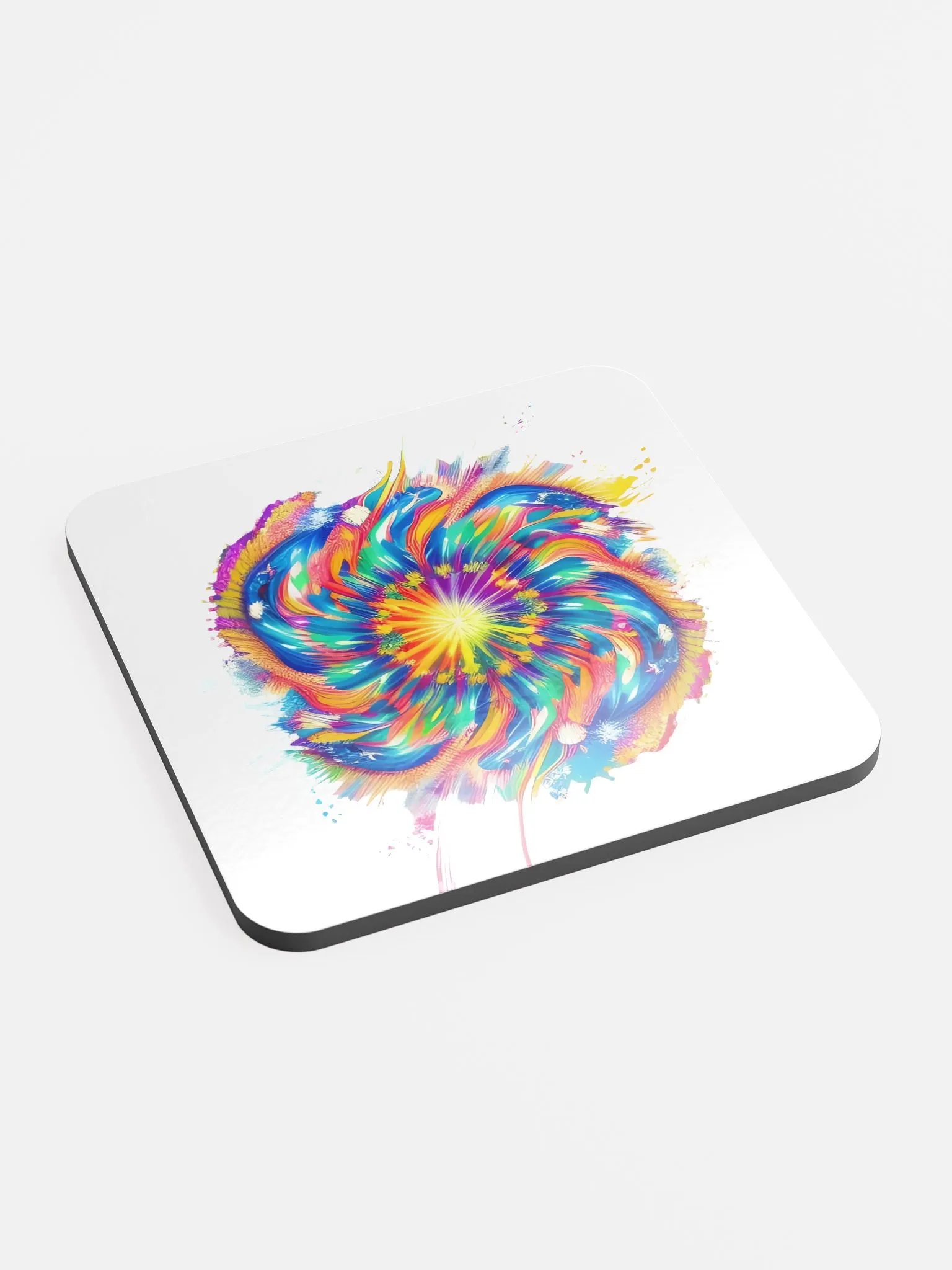 Radiant Swirls Cork Coaster Set product image (2)