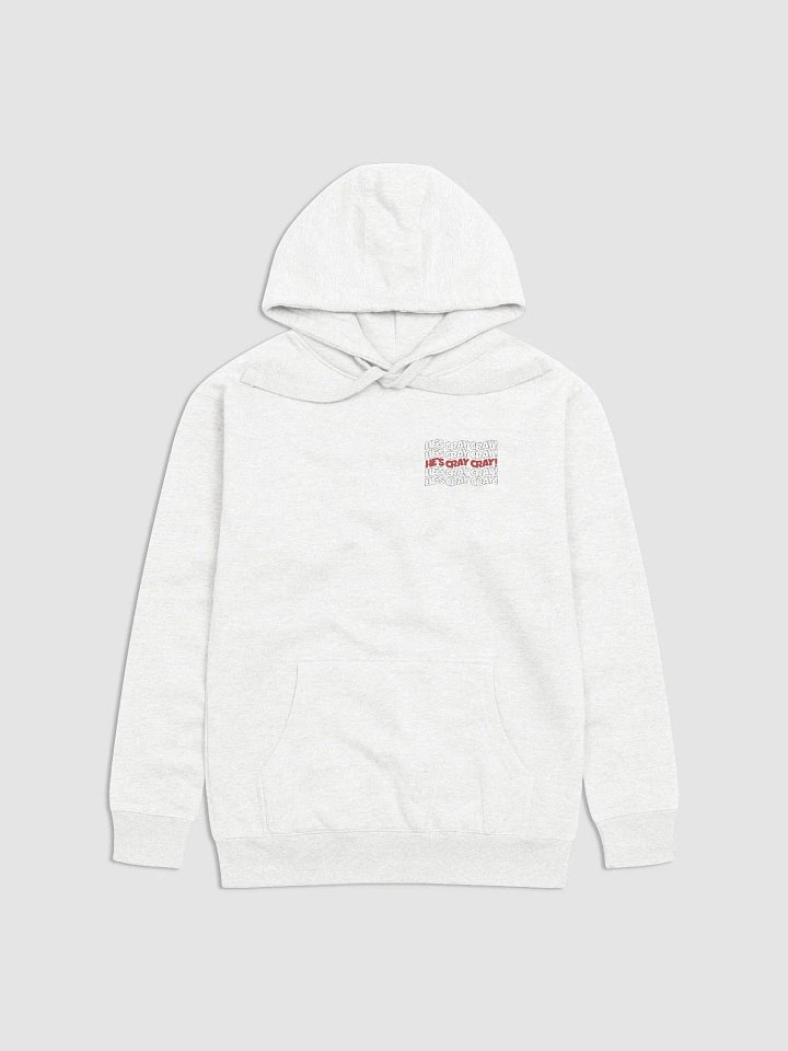 He's Cray Cray! Hoodie (red/black) product image (1)