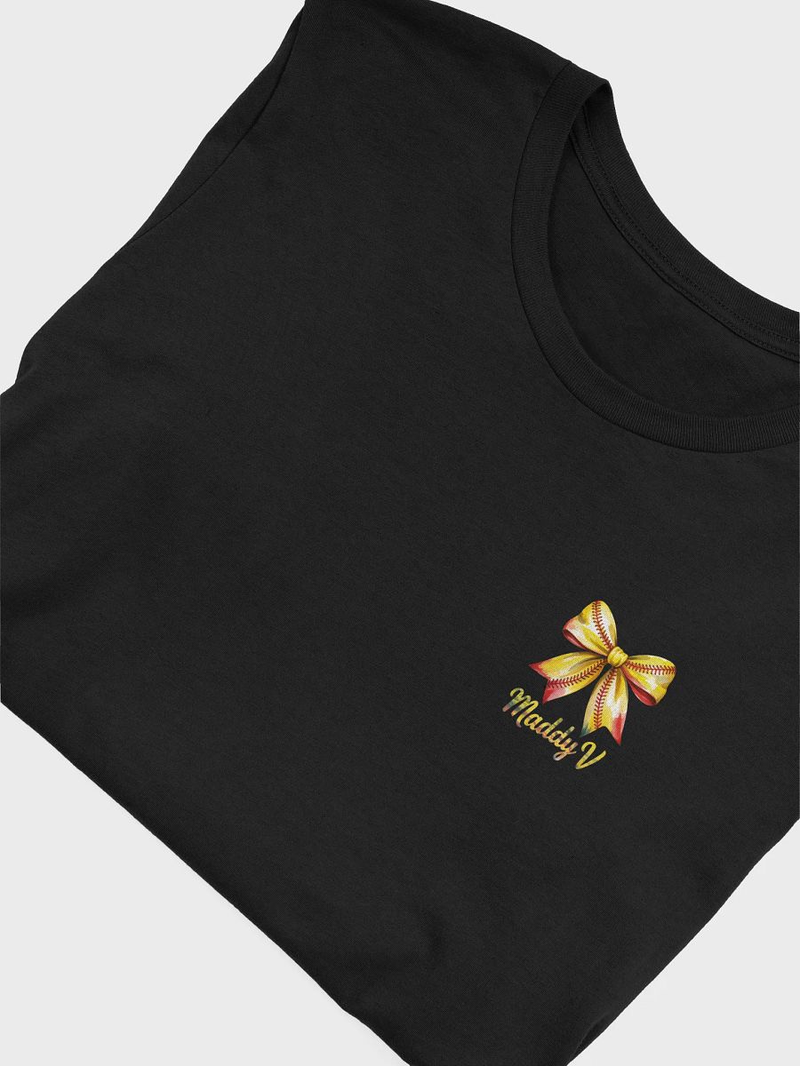 Softball-Inspired Maddy V Bow T-Shirt product image (5)