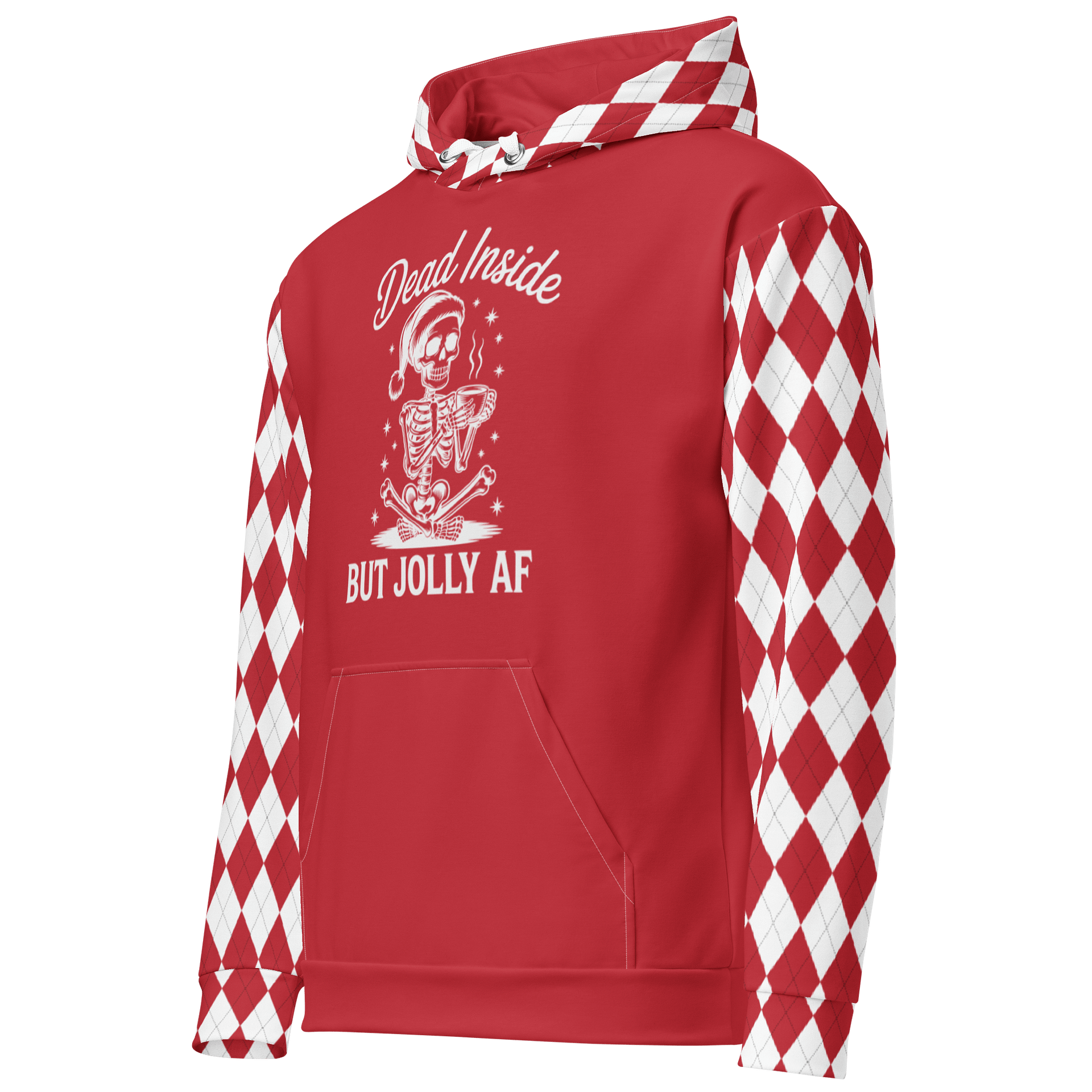 Funny Christmas Hoodie - Jolly AF product image (2)