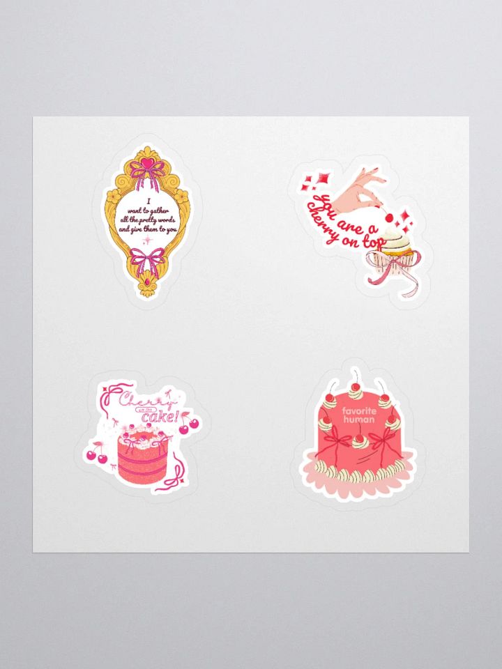 Charming Words & Sweet Treats Sticker Set product image (1)
