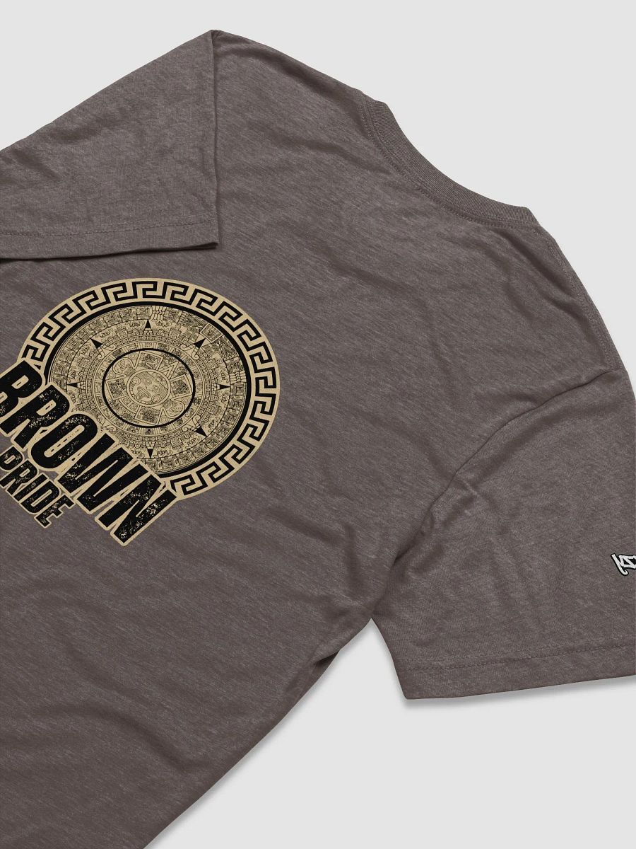 Brown Pride T-Shirt with Aztec Symbol (Beige) product image (20)