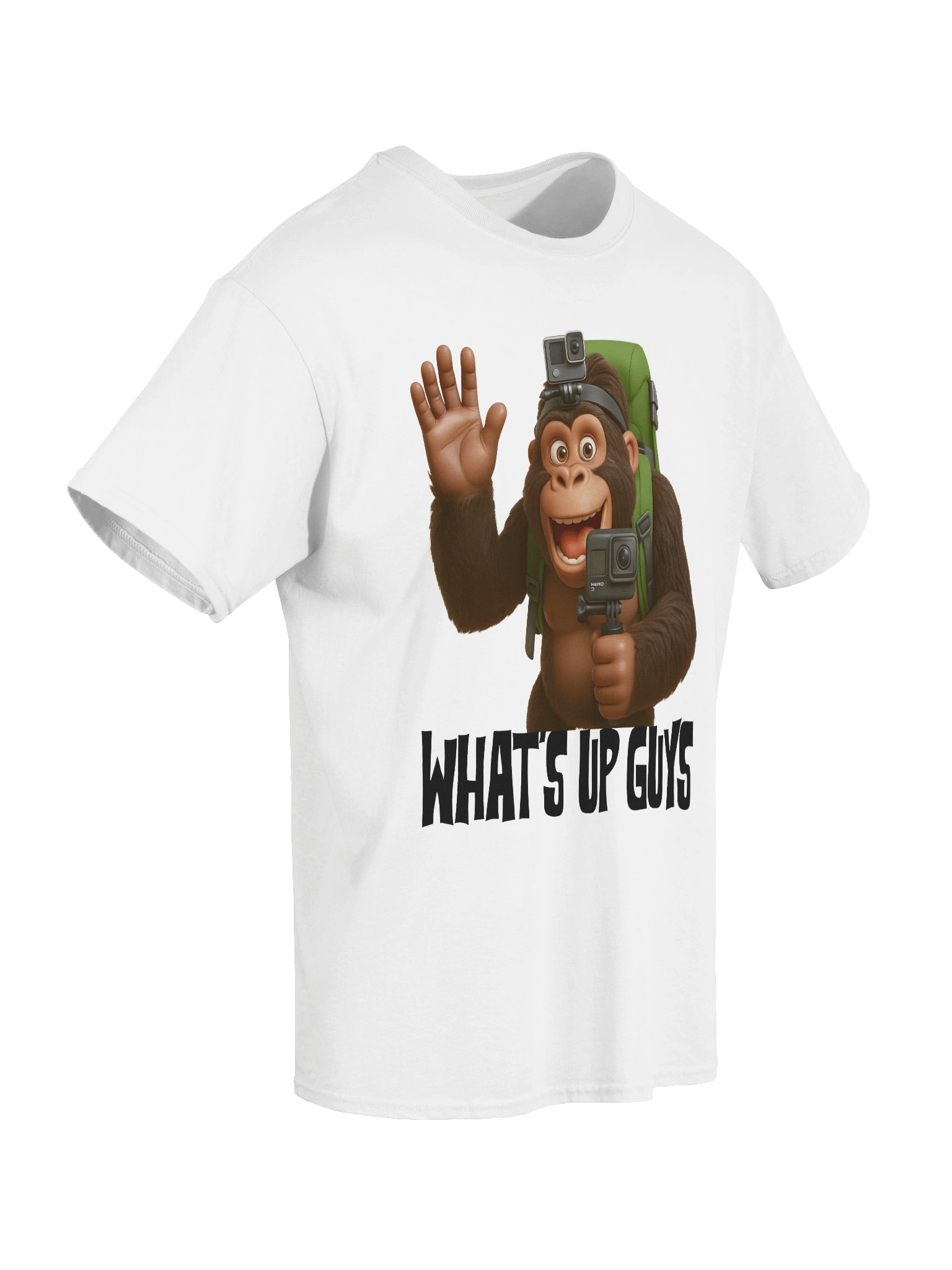 Viral Bigfoot Vlog Funny Cartoon Tee product image (2)