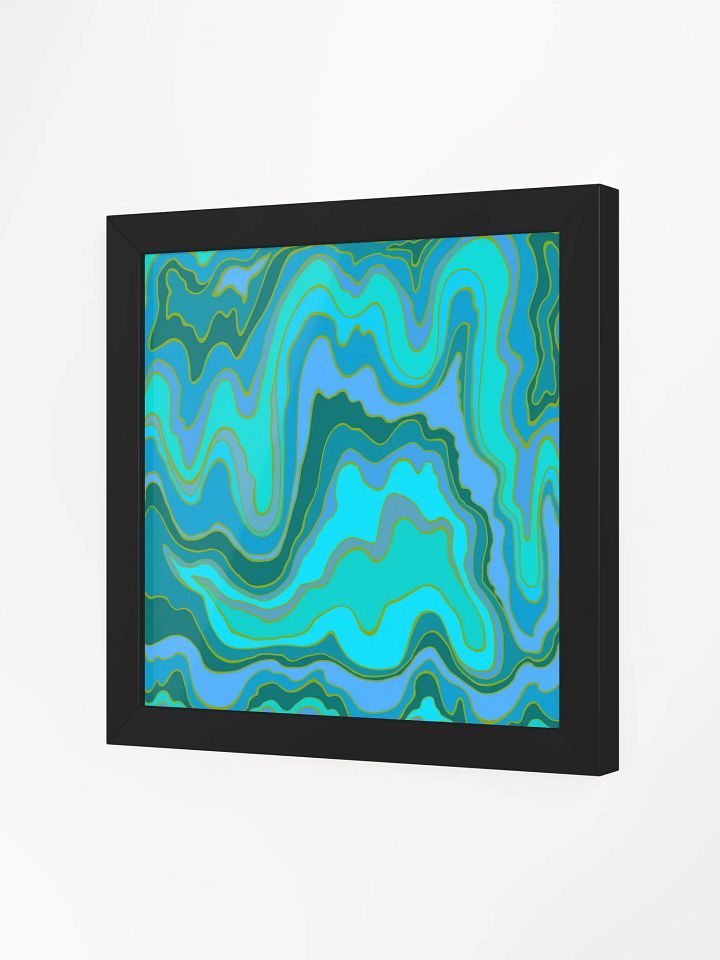 Eco-Friendly Ayous Wood Framed Poster - Stone N 9. product image (19)