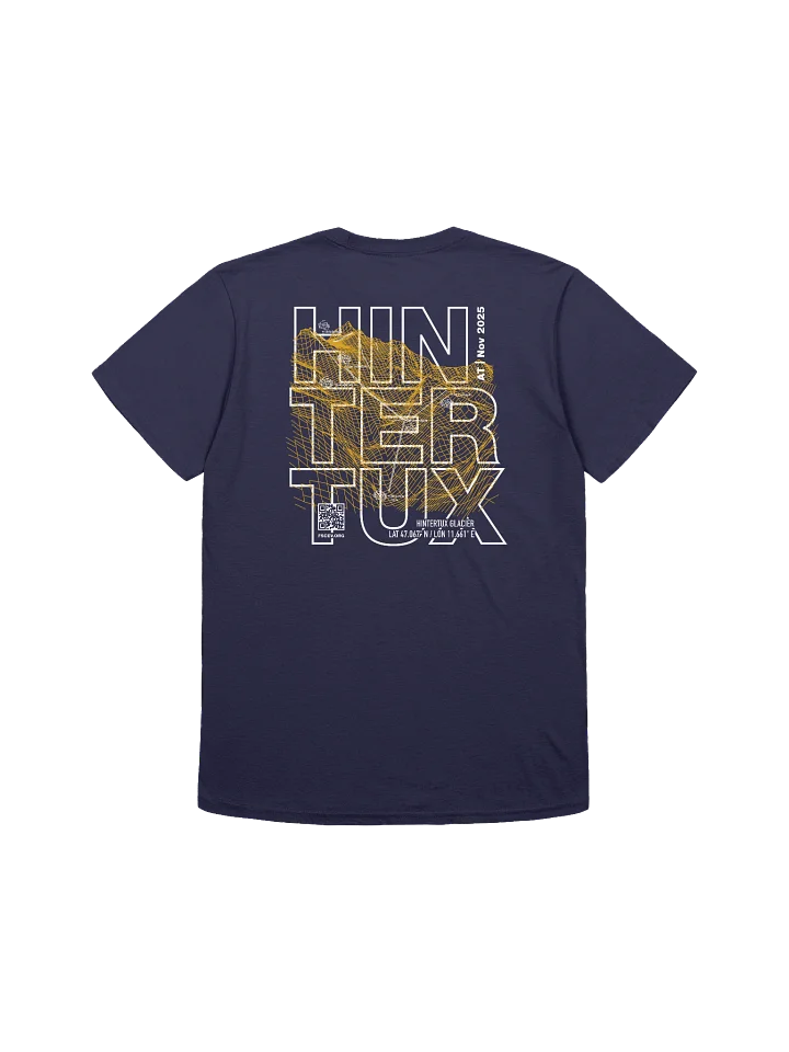 Logo Blowing Flake Hintertux Resort (front and back print) product image (2)