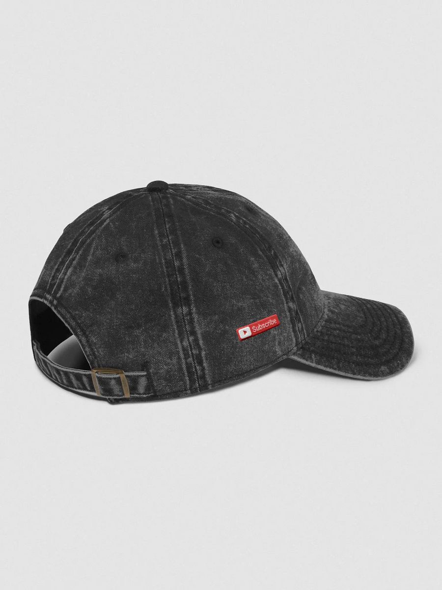 Retro Red Subscribe Button Dad Hat product image (4)