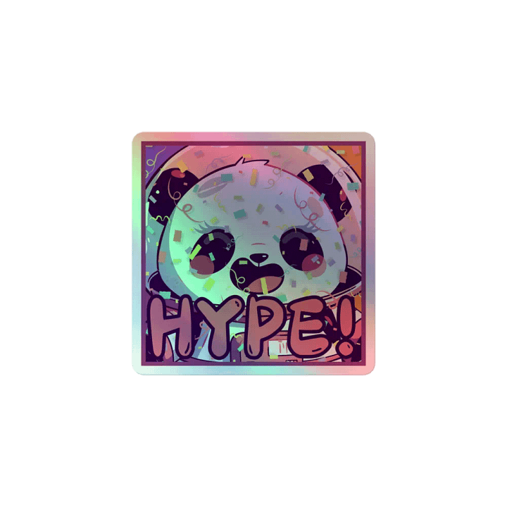 Hype Holo Sticker product image (1)