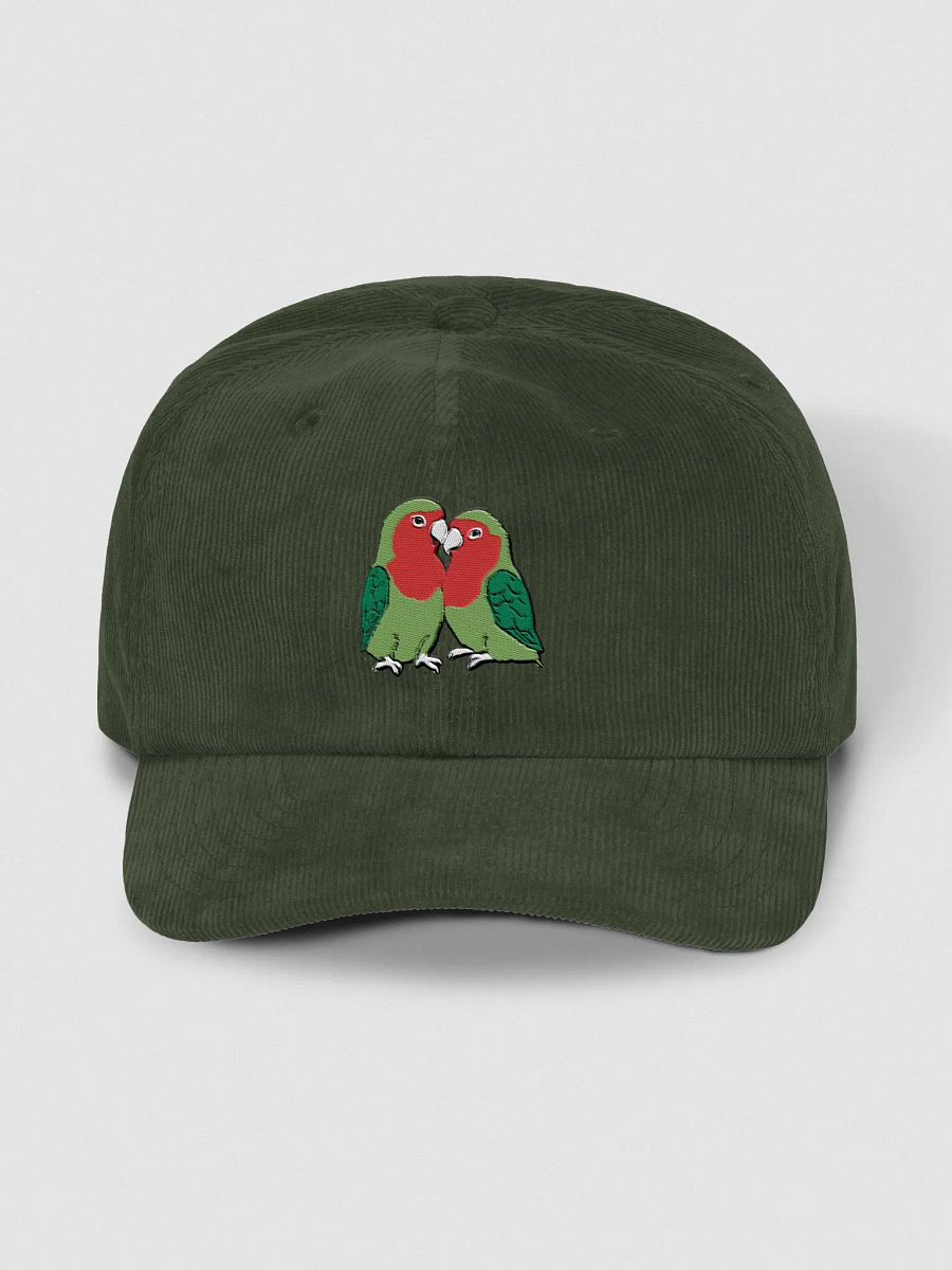 Rosy Faced Lovebirds Corduroy Hat product image (17)