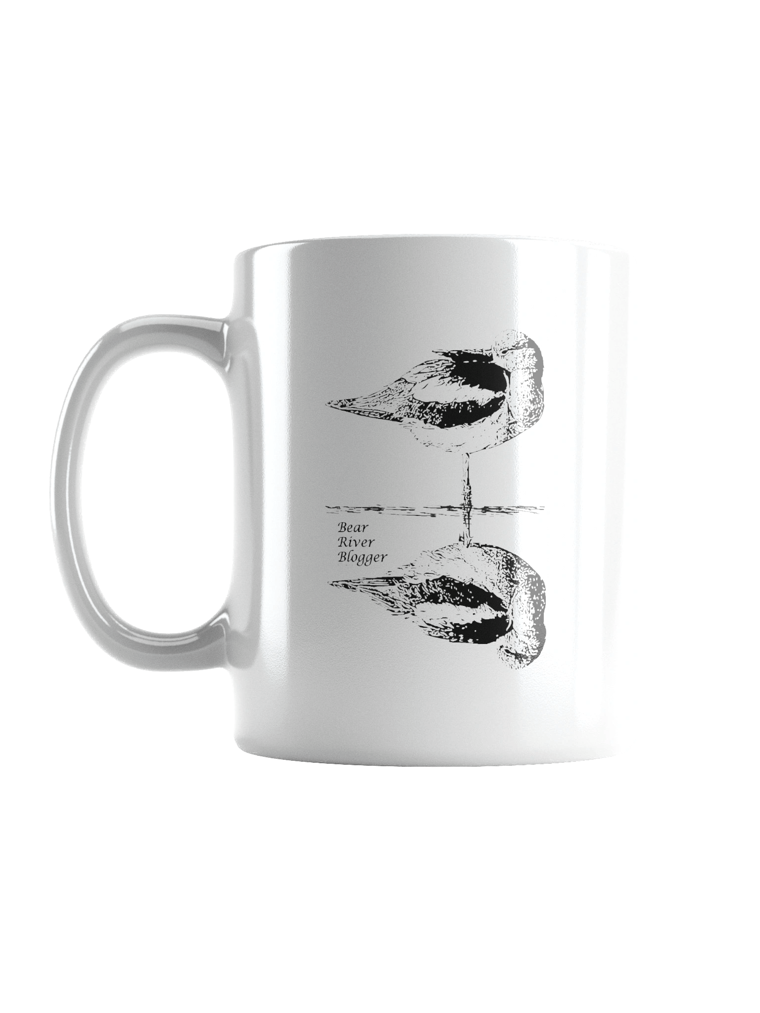 American Avocet Reflection Birdwatching Mug product image (1)