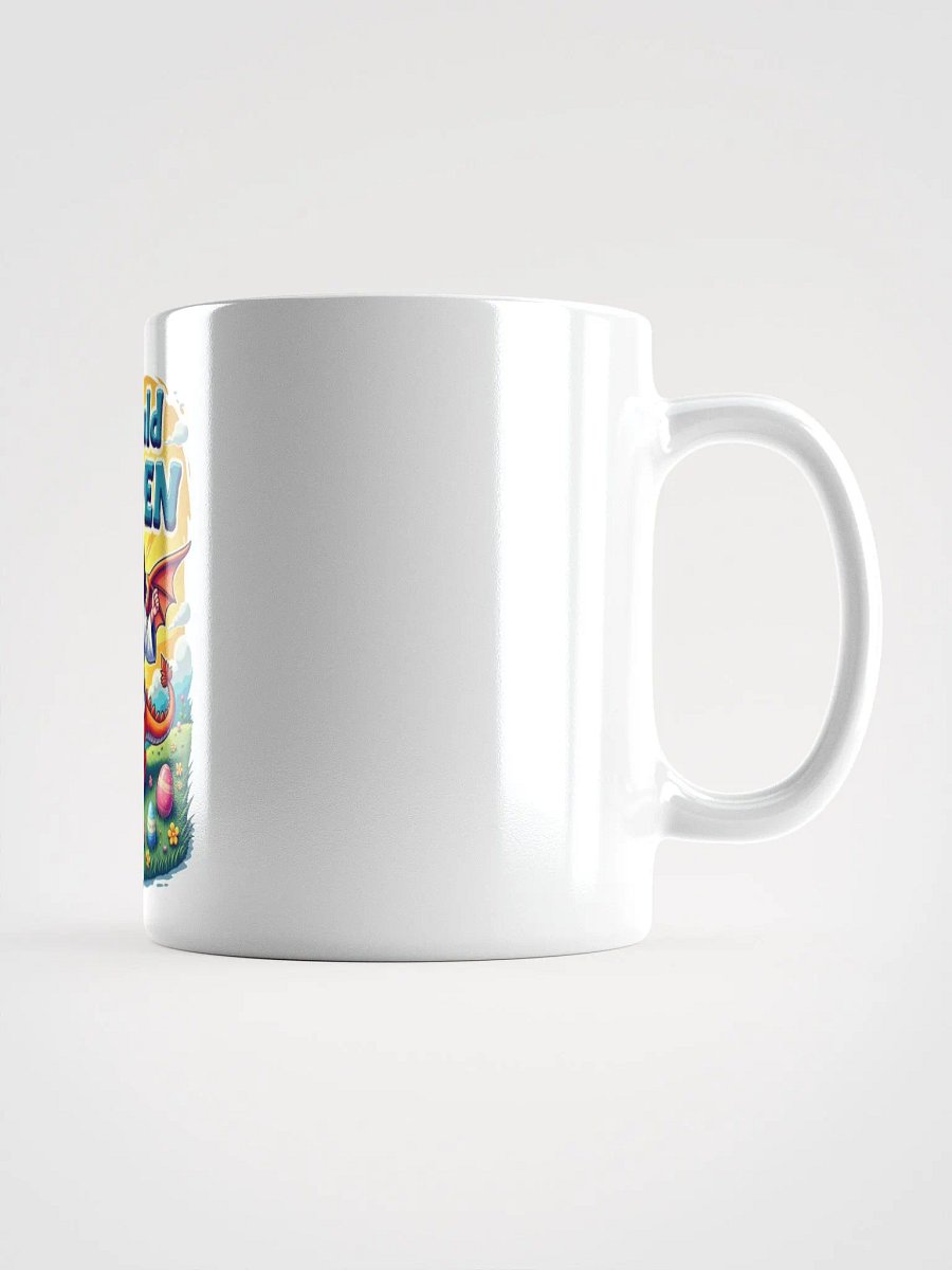 It Could Happen Easter Dragon White Glossy Mug product image (3)