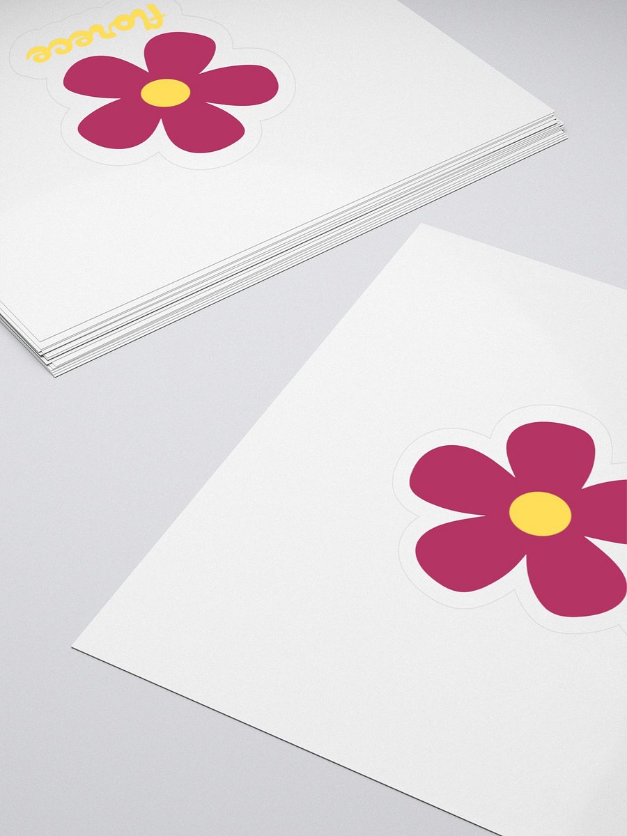 Florece Blossom Kiss Cut Stickers product image (4)