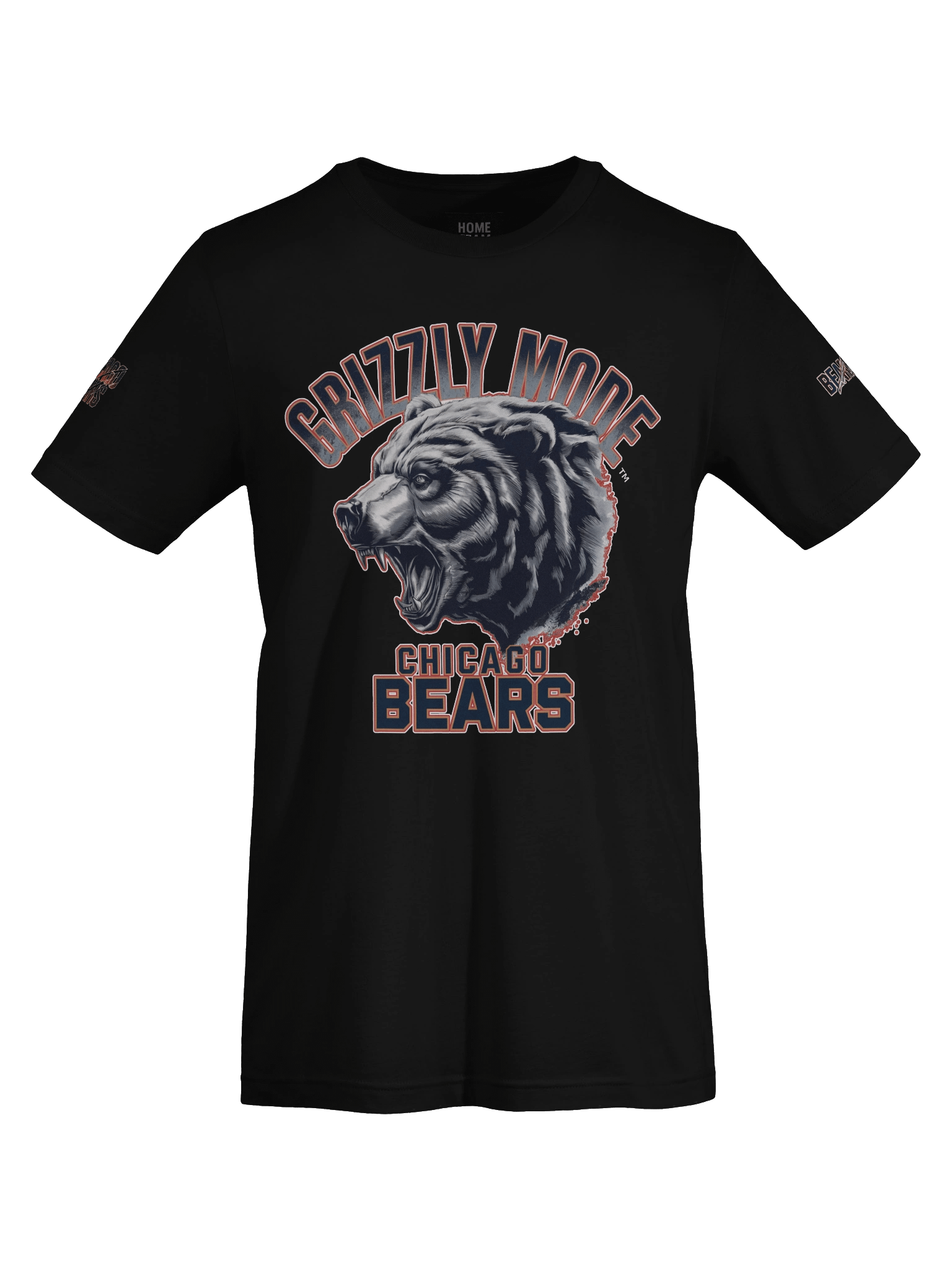 Grizzly Mode T-Shirt | Chicago Bears | NFL Home Locker product image (54)