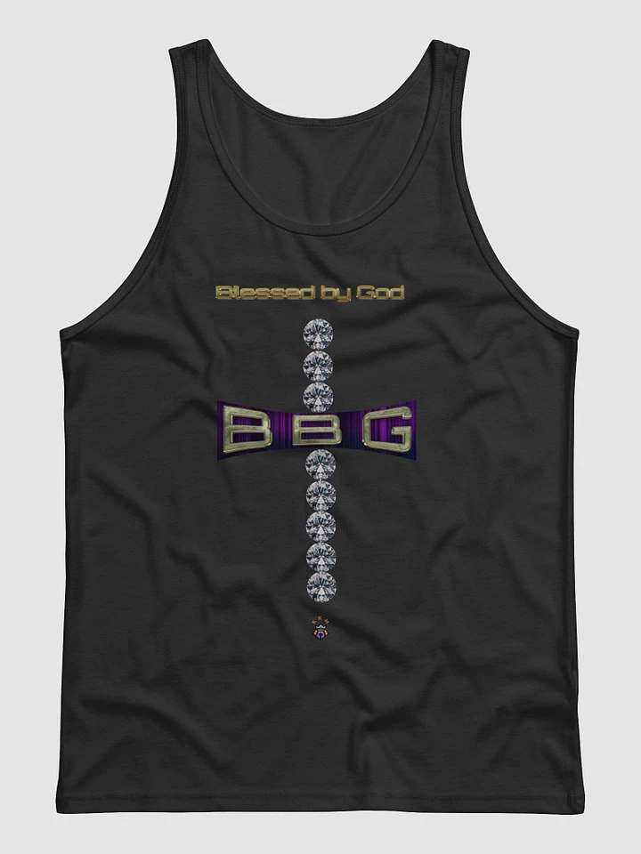 Blessed by God Diamond Cross - Men's Tank-top product image (2)