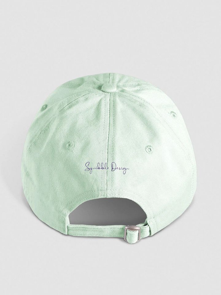 Squibble Design Paw Logo Embroidered Mint Cap product image (2)