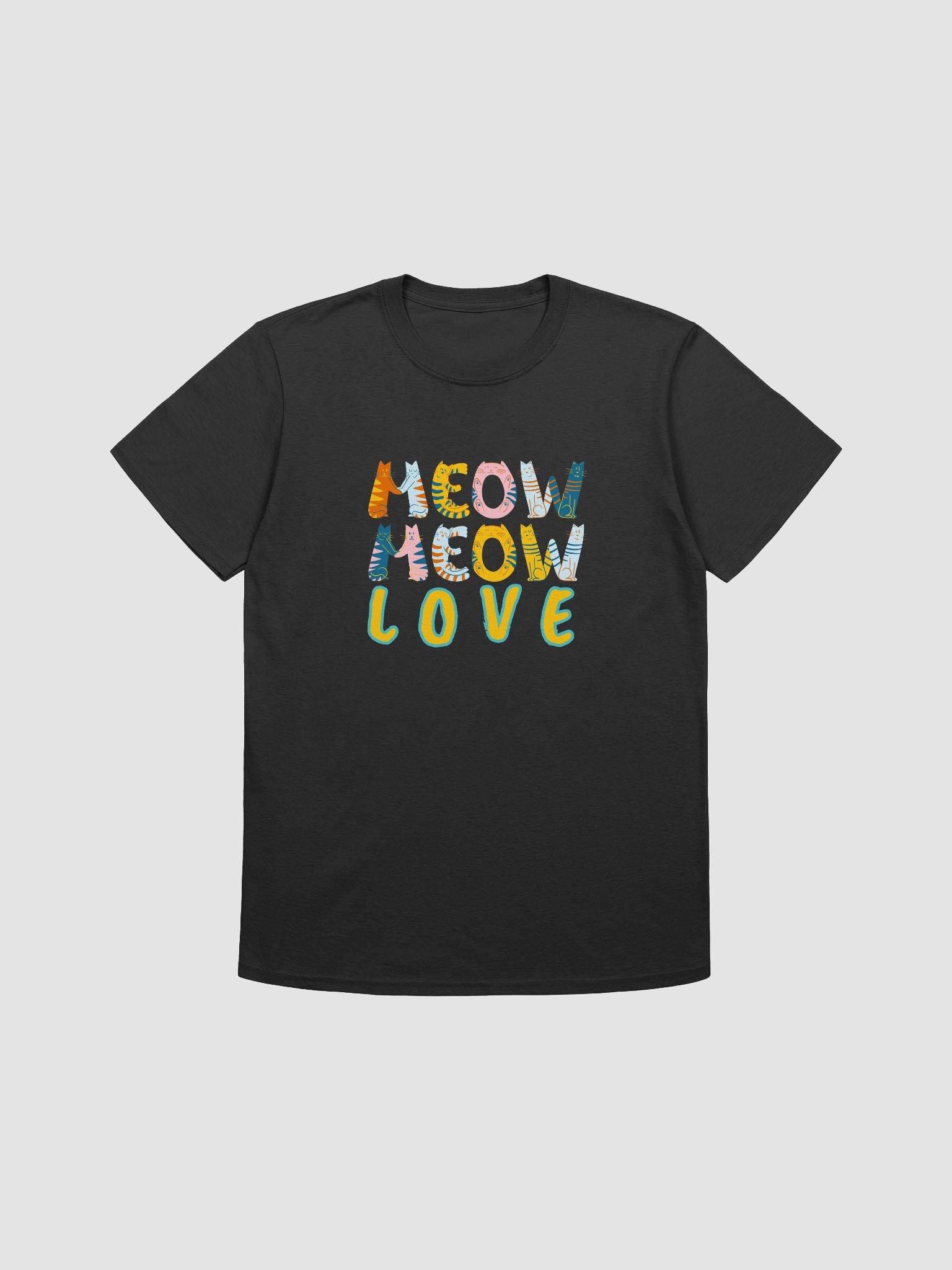 Meow Love Unisex T-Shirt product image (5)
