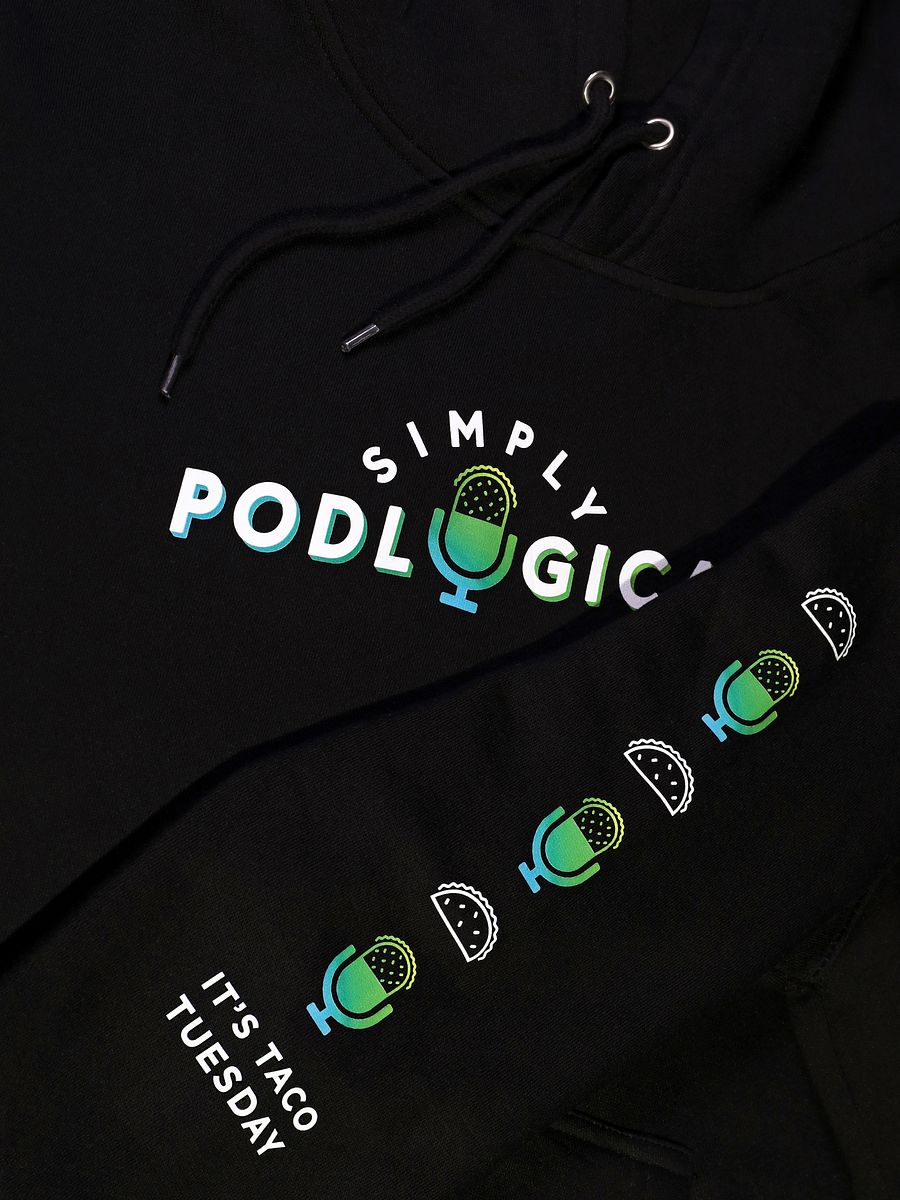 SimplyPodLogical Hoodie (Black) product image (2)