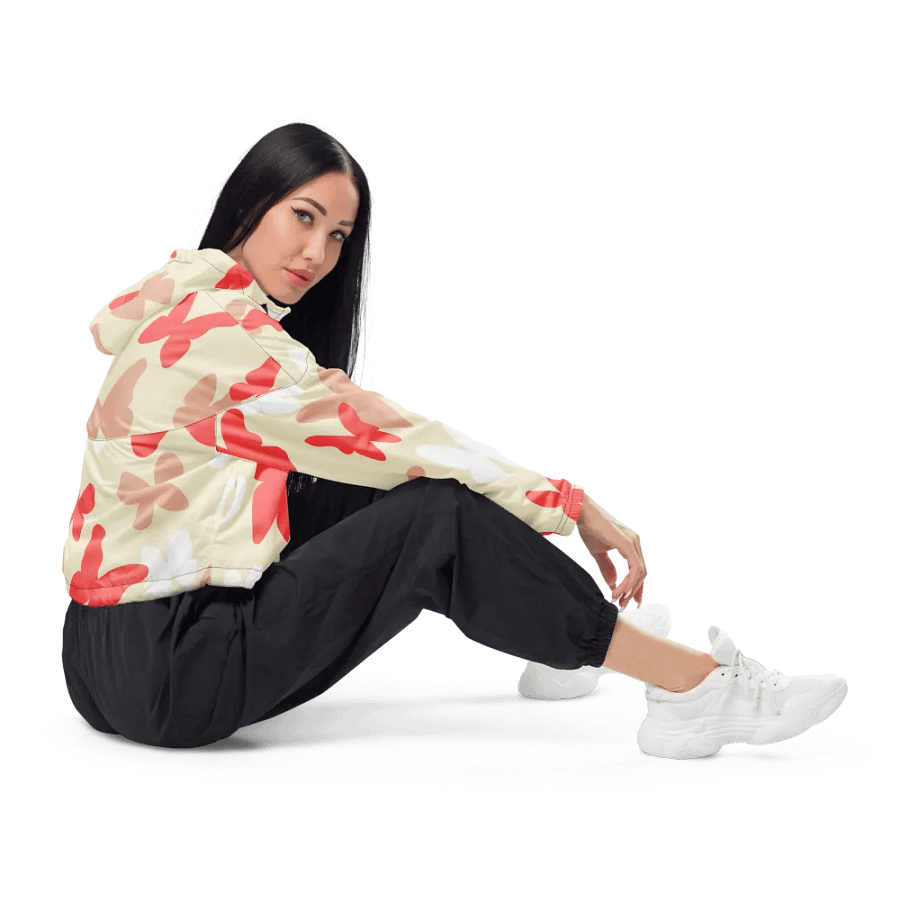 Whimsical Butterfly Dance Women's Windbreaker product image (4)