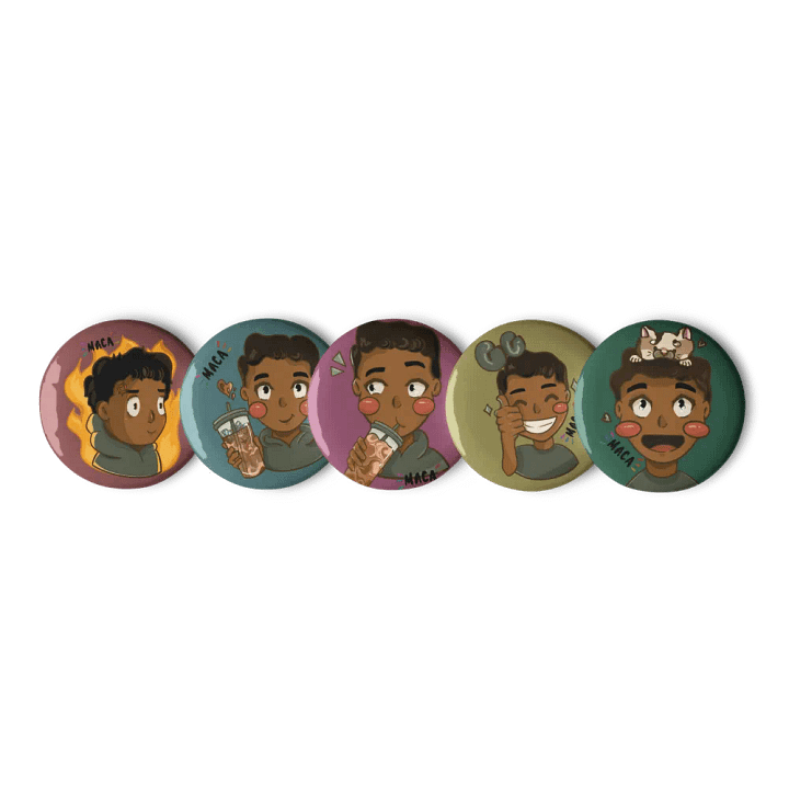 MACA x ISSATREE Pin Set! product image (1)