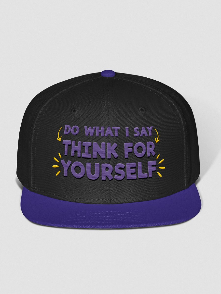 Think For Yourself Snapback product image (25)