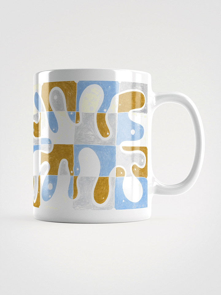 Cartoon Curiosity White Glossy Mug product image (2)