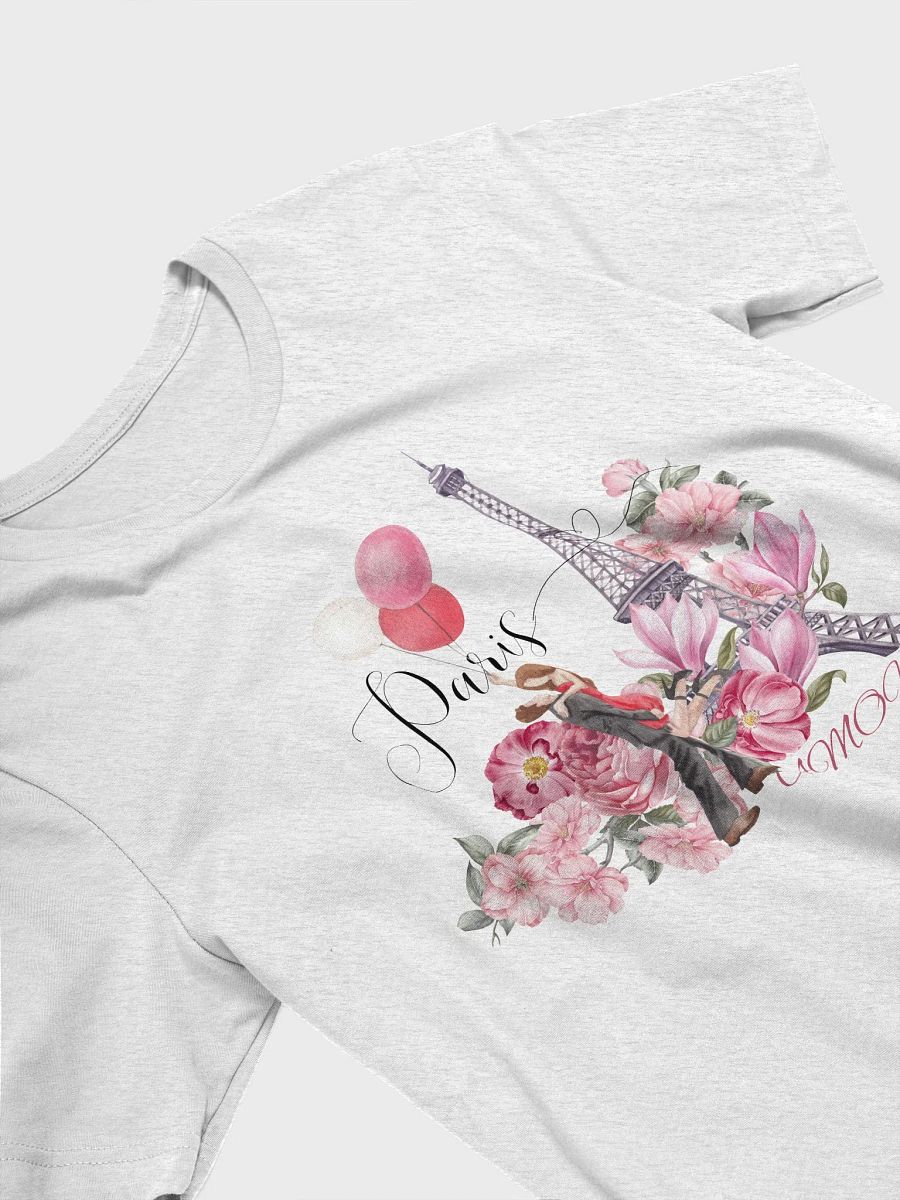 Eiffel Embrace Romantic T-Shirt product image (28)
